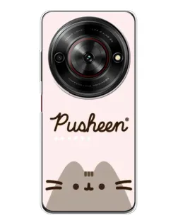 Чехол для ZTE Nubia Focus 5G с картинкой «Pusheen логотип»