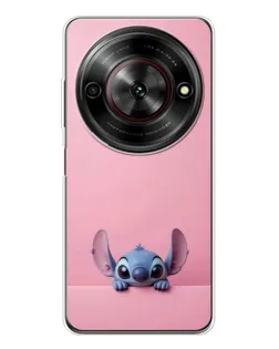 Чехол для ZTE Nubia Focus 5G с картинкой «Stitch выглядывает»