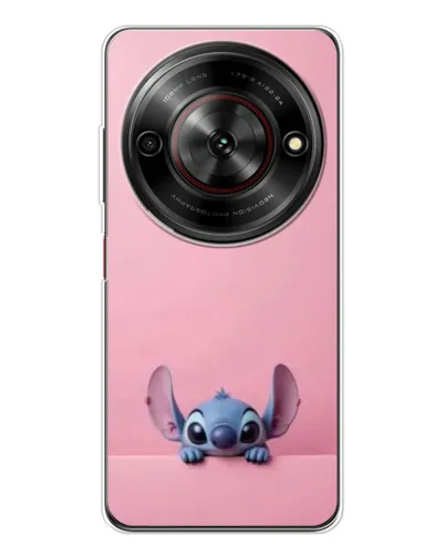 Чехол для ZTE Nubia Focus 5G с картинкой «Stitch выглядывает»