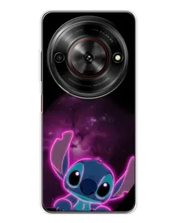 Чехол для ZTE Nubia Focus 5G с картинкой «Неоновый Stitch»
