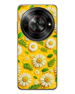 Чехол для ZTE Nubia Focus 5G с картинкой «Ромашковое солнце» Чехол для ZTE Nubia Focus 5G с картинкой «Ромашковое солнце»