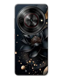 Чехол для ZTE Nubia Focus 5G с картинкой «Черный лотос» Чехол для ZTE Nubia Focus 5G с картинкой «Черный лотос»