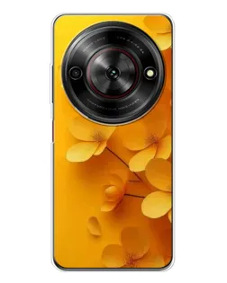 Чехол для ZTE Nubia Focus 5G с картинкой «Золотые лепестки» Чехол для ZTE Nubia Focus 5G с картинкой «Золотые лепестки»