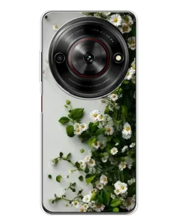 Чехол для ZTE Nubia Focus 5G с картинкой «Ветка мелких белых цветов» Чехол для ZTE Nubia Focus 5G с картинкой «Ветка мелких белых цветов»