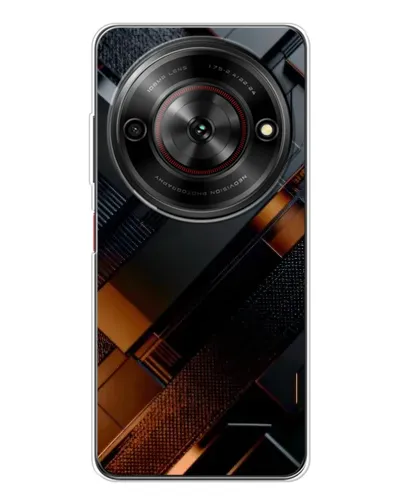 Чехол для ZTE Nubia Focus 5G с картинкой «Черные геометрические блоки» Чехол для ZTE Nubia Focus 5G с картинкой «Черные геометрические блоки»