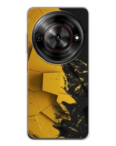 Чехол для ZTE Nubia Focus 5G с картинкой «Золотые осколки геометрии» Чехол для ZTE Nubia Focus 5G с картинкой «Золотые осколки геометрии»