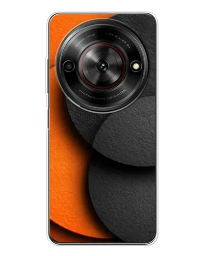 Чехол для ZTE Nubia Focus 5G с картинкой «Геометрия оранжевых кругов» Чехол для ZTE Nubia Focus 5G с картинкой «Геометрия оранжевых кругов»