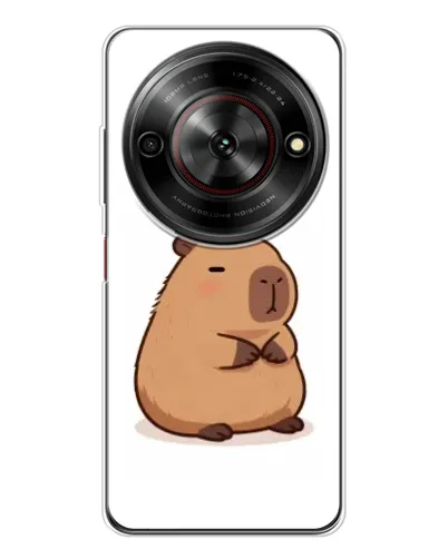 Чехол для ZTE Nubia Focus 5G с картинкой «Толстенькая капибара»