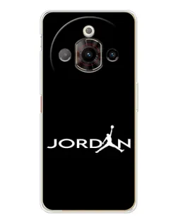 Чехол для ZTE Nubia Focus Pro с картинкой «Jordan White Logo»