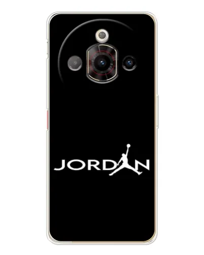 Чехол для ZTE Nubia Focus Pro с картинкой «Jordan White Logo»