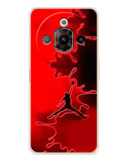 Чехол для ZTE Nubia Focus Pro с картинкой «Jordan Red Smoke»