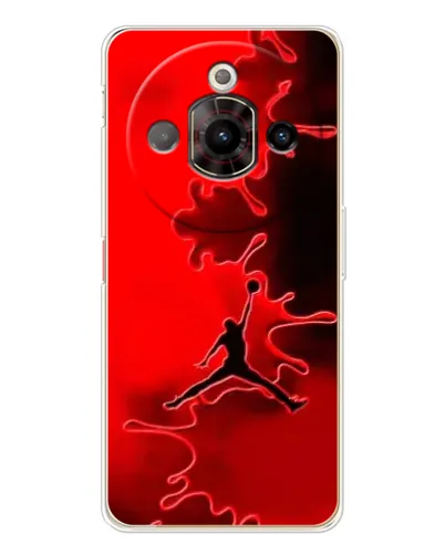 Чехол для ZTE Nubia Focus Pro с картинкой «Jordan Red Smoke»