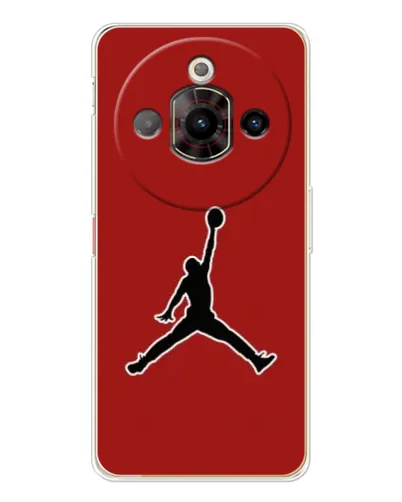 Чехол для ZTE Nubia Focus Pro с картинкой «Jordan Red Back»