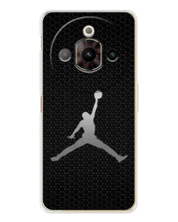Чехол для ZTE Nubia Focus Pro с картинкой «Jordan Dark Carbon»