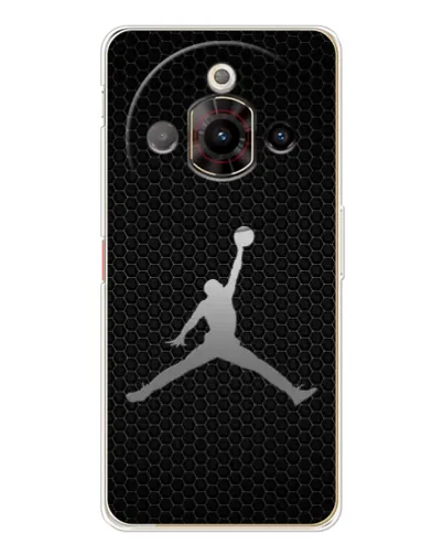 Чехол для ZTE Nubia Focus Pro с картинкой «Jordan Dark Carbon»