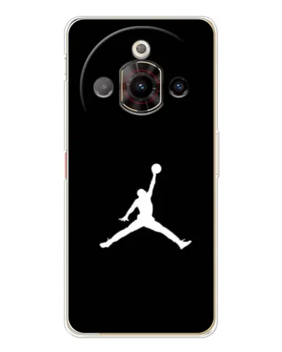 Чехол для ZTE Nubia Focus Pro с картинкой «Jordan Silhouette»