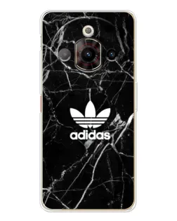 Чехол для ZTE Nubia Focus Pro с картинкой «Белый мрамор Adidas»