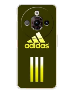 Чехол для ZTE Nubia Focus Pro с картинкой «Оливковый градиент Adidas»