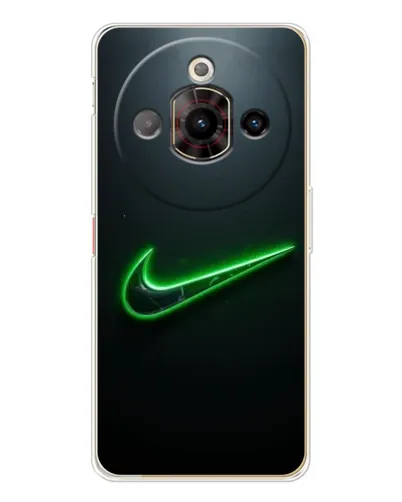 Чехол для ZTE Nubia Focus Pro с картинкой «Неоновый контур Nike» Чехол для ZTE Nubia Focus Pro с картинкой «Неоновый контур Nike»