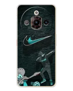 Чехол для ZTE Nubia Focus Pro с картинкой «Спортивный арт Nike» Чехол для ZTE Nubia Focus Pro с картинкой «Спортивный арт Nike»