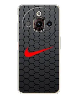 Чехол для ZTE Nubia Focus Pro с картинкой «Nike — карбоновая сетка» Чехол для ZTE Nubia Focus Pro с картинкой «Nike — карбоновая сетка»
