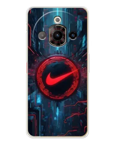 Чехол для ZTE Nubia Focus Pro с картинкой «Техногенный стиль Nike» Чехол для ZTE Nubia Focus Pro с картинкой «Техногенный стиль Nike»