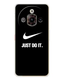 Чехол для ZTE Nubia Focus Pro с картинкой «Классический принт Nike»