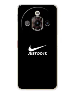 Чехол для ZTE Nubia Focus Pro с картинкой «Минимализм от Nike»