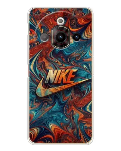 Чехол для ZTE Nubia Focus Pro с картинкой «Nike в абстракции» Чехол для ZTE Nubia Focus Pro с картинкой «Nike в абстракции»