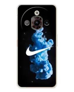 Чехол для ZTE Nubia Focus Pro с картинкой «Nike и синий дым»