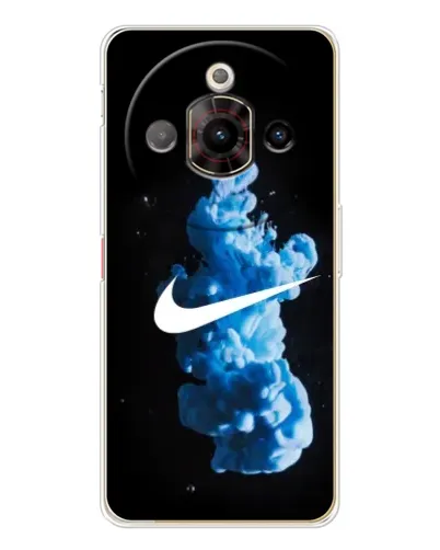 Чехол для ZTE Nubia Focus Pro с картинкой «Nike и синий дым» Чехол для ZTE Nubia Focus Pro с картинкой «Nike и синий дым»