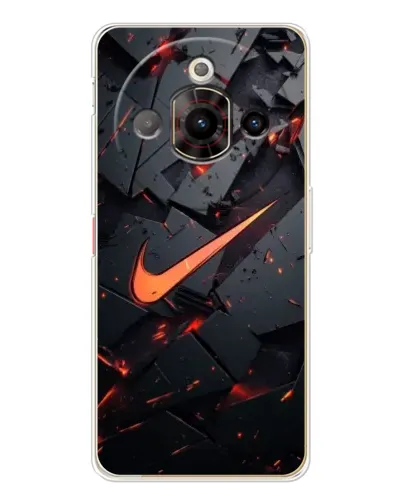 Чехол для ZTE Nubia Focus Pro с картинкой «Nike — эффект разломов» Чехол для ZTE Nubia Focus Pro с картинкой «Nike — эффект разломов»