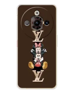 Чехол для ZTE Nubia Focus Pro с картинкой «LV и Микки Маус»