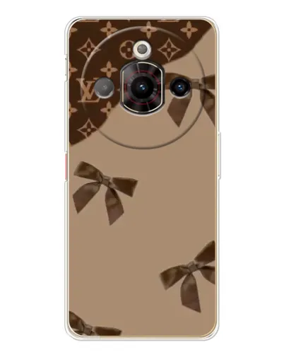Чехол для ZTE Nubia Focus Pro с картинкой «LV — кофейный атлас» Чехол для ZTE Nubia Focus Pro с картинкой «LV — кофейный атлас»