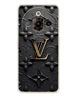 Чехол для ZTE Nubia Focus Pro с картинкой «Кожаная текстура LV»