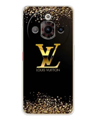 Чехол для ZTE Nubia Focus Pro с картинкой «LV — золотые искры» Чехол для ZTE Nubia Focus Pro с картинкой «LV — золотые искры»