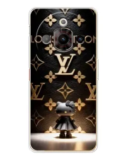 Чехол для ZTE Nubia Focus Pro с картинкой «Монограмма с фигурой»