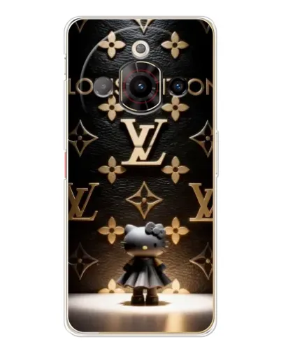 Чехол для ZTE Nubia Focus Pro с картинкой «Монограмма с фигурой» Чехол для ZTE Nubia Focus Pro с картинкой «Монограмма с фигурой»
