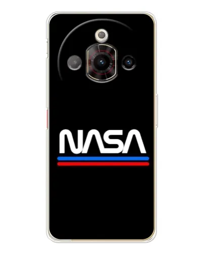 Чохол для ZTE Nubia Focus Pro з картинкою «NASA — класика Red Blue»