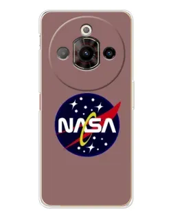 Чохол для ZTE Nubia Focus Pro з картинкою «NASA — ретро космос»