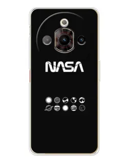 Чохол для ZTE Nubia Focus Pro з картинкою «NASA — технічний принт»