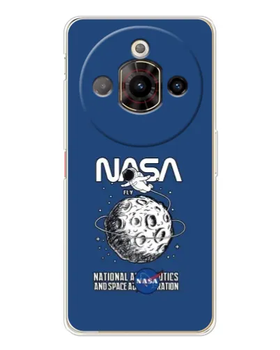 Чохол для ZTE Nubia Focus Pro з картинкою «NASA — місячна місія»