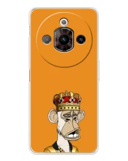 Чохол для ZTE Nubia Focus Pro з картинкою «Золота мавпа Bored Ape»