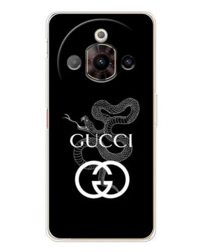 Чехол для ZTE Nubia Focus Pro с картинкой «Gucci — серебряная змея» Чехол для ZTE Nubia Focus Pro с картинкой «Gucci — серебряная змея»