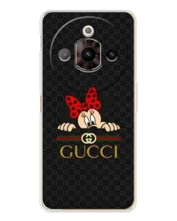 Чехол для ZTE Nubia Focus Pro с картинкой «Минни Маус Gucci — черный»