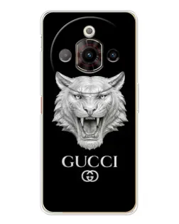 Чохол для ZTE Nubia Focus Pro з картинкою «Gucci — срібний лев»