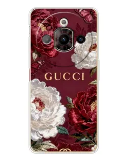 Чохол для ZTE Nubia Focus Pro з картинкою «Gucci — бордові троянди»