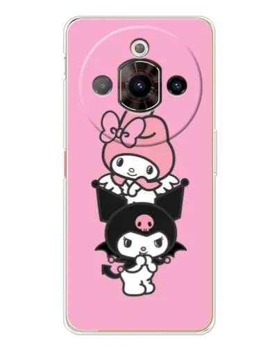 Чохол для ZTE Nubia Focus Pro з картинкою «My Melody та Kuromi»