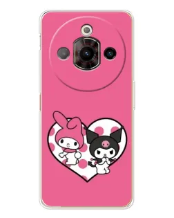 Чохол для ZTE Nubia Focus Pro з картинкою «Kuromi та My Melody»