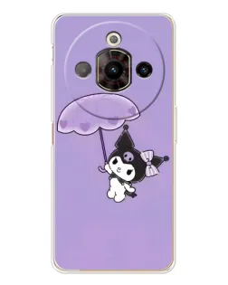 Чохол для ZTE Nubia Focus Pro з картинкою «Kuromi з парасолькою»